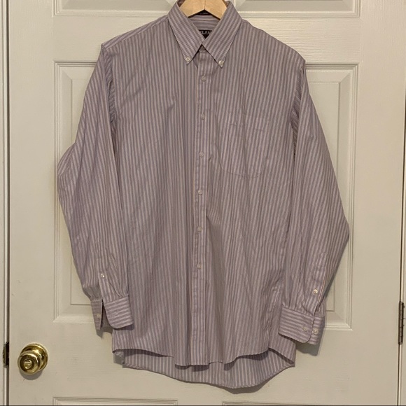 Bundle of 3 Kirkland Signature Men’s Button Down Collared Shirts Size M - Picture 6 of 11